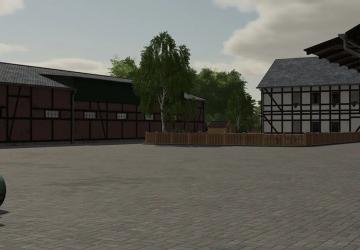Half-timbered Building Set version 1.0.0.0 for Farming Simulator 2019 (v1.7.x)