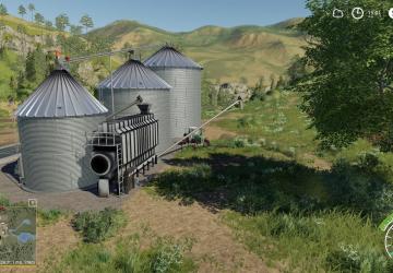 Harvestore Grain Silo version 1.0.1.0 for Farming Simulator 2019 (v1.1.0.0)