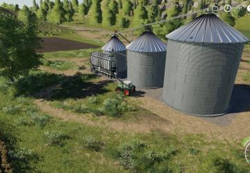 Harvestore Grain Silo version 1.0.1.0 for Farming Simulator 2019 (v1.1.0.0)