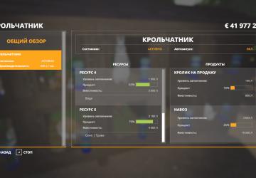 Hasenzucht with localization version 1.0 for Farming Simulator 2019 (v1.7.1.0)