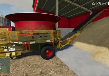 Haybuster H-1130 tub grinder version 1.0.0.0 for Farming Simulator 2019 (v1.4)