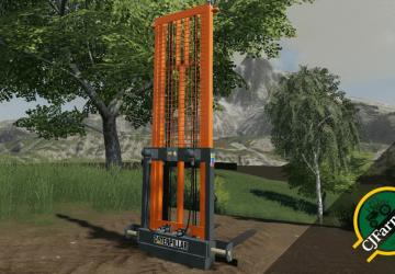 Heckstapler version 1.0.0.0 for Farming Simulator 2019 (v1.4х)