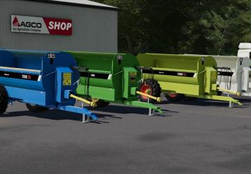 HiSpec 1000 Side Spreader version 1.0 for Farming Simulator 2019