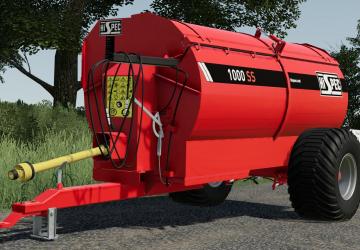 HiSpec 1000 Side Spreader version 1.0 for Farming Simulator 2019