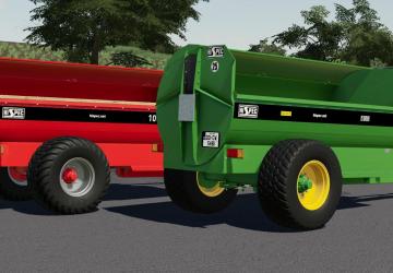 HiSpec 1000 Side Spreader version 1.0 for Farming Simulator 2019