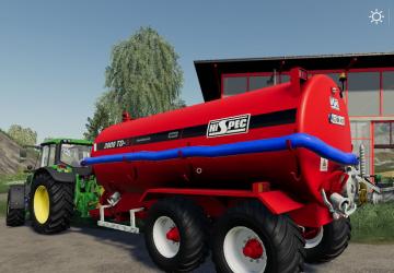 HiSpec 3000 Gallon Tanker version 1.0.0.0 for Farming Simulator 2019 (v1.2.0.1)