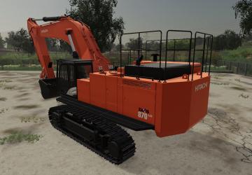 Hitachi 870 LC version 1.0.0.0 for Farming Simulator 2019 (v1.6.x)