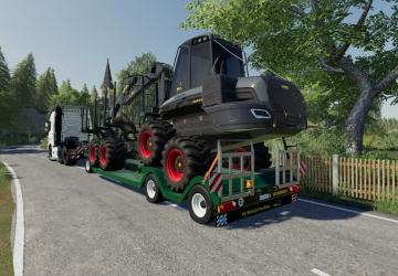 HJM Special Lowloader TL38 version 1.1.1.0 for Farming Simulator 2019 (v1.5.x)