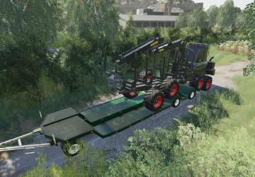 HJM Special Lowloader TL38 version 1.1.1.0 for Farming Simulator 2019 (v1.5.x)