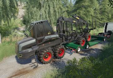 HJM Special Lowloader TL38 version 1.1.1.0 for Farming Simulator 2019 (v1.5.x)