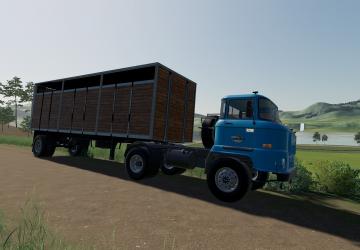 HLS Viehtransport Sattel version 1.0 for Farming Simulator 2019 (v1.4.x)