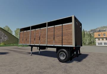 HLS Viehtransport Sattel version 1.0 for Farming Simulator 2019 (v1.4.x)