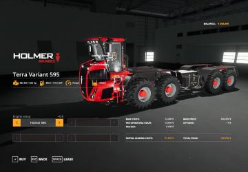 Holmer Variant 595 version 2.0 for Farming Simulator 2019 (v1.2.0.1)