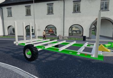 Homemade Bale Trailer version 1.0.0.0 for Farming Simulator 2019