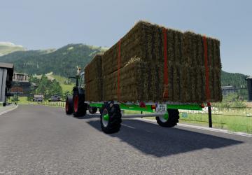 Homemade Bale Trailer version 1.0.0.0 for Farming Simulator 2019