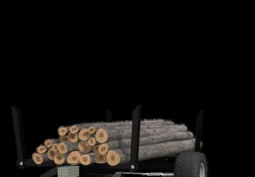 Homemade Forest Trailer version 1.0 for Farming Simulator 2019 (v1.6.0.0)
