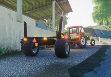 Homemade Forest Trailer version 1.0 for Farming Simulator 2019 (v1.6.0.0)