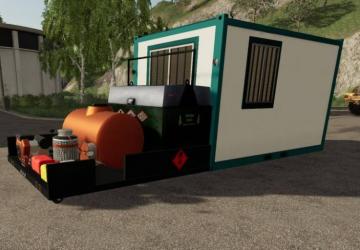 Hooklift Service Container version 1.2 for Farming Simulator 2019