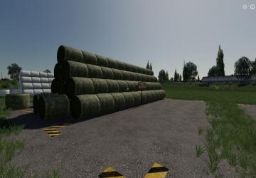 Round Bale Storage version 1.0.0.0 for Farming Simulator 2019 (v1.4.x)