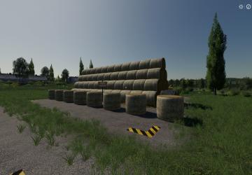 Round Bale Storage version 1.0.0.0 for Farming Simulator 2019 (v1.4.x)