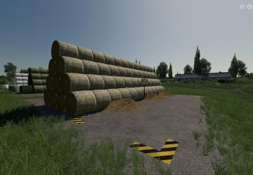 Round Bale Storage version 1.0.0.0 for Farming Simulator 2019 (v1.4.x)