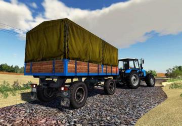 HW60 mit Planenaufbau version 1.0.0.0 for Farming Simulator 2019 (v1.4х)