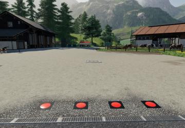 Hydraulic Bollards version 1.0.0.0 for Farming Simulator 2019 (v1.7.x)