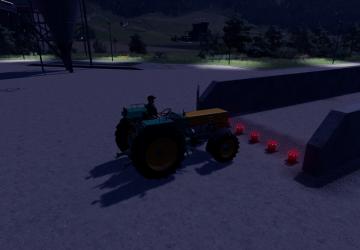 Hydraulic Bollards version 1.0.0.0 for Farming Simulator 2019 (v1.7.x)