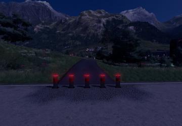 Hydraulic Bollards version 1.0.0.0 for Farming Simulator 2019 (v1.7.x)