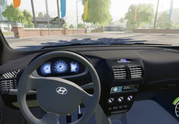 Hyundai Accent version 1.0 for Farming Simulator 2019 (v1.4.1.0)