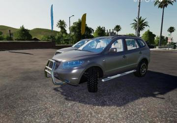 Hyundai Santa Fe II version 1.0 for Farming Simulator 2019 (v1.4.0.0)
