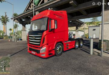 Hyundai Trago Xcient 2013 version 1.0 for Farming Simulator 2019 (v1.5.1.0)