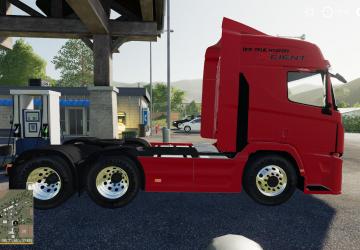 Hyundai Trago Xcient 2013 version 1.0 for Farming Simulator 2019 (v1.5.1.0)
