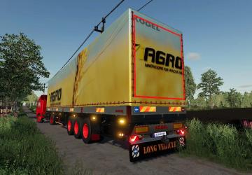 IAgro Kogel Autoloader Trailer version 1.0 for Farming Simulator 2019 (v1.6.0.0)