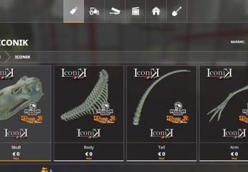 Iconik Fossils version 1.0.0.0 for Farming Simulator 2019 (v1.4х)