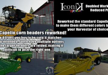 Iconik Header Pack version 2.0 for Farming Simulator 2019 (v1.3.х)