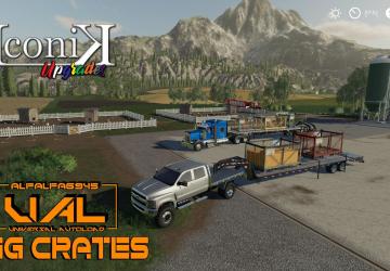 Iconik UAL Egg Crates version 1.0 for Farming Simulator 2019 (v1.3.0.1)