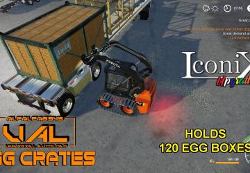 Iconik UAL Egg Crates version 1.0 for Farming Simulator 2019 (v1.3.0.1)