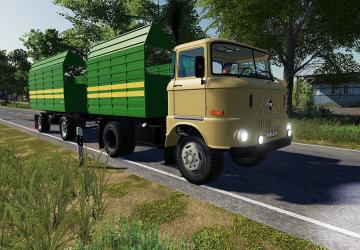 IFA W50 Grain Construction version 1.0 for Farming Simulator 2019 (v1.4.1.0)