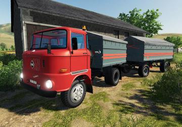 IFA W50 Grain Construction version 1.0 for Farming Simulator 2019 (v1.4.1.0)