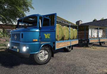 IFA W50 L/SP Mit Ual version 1.0.0.1 for Farming Simulator 2019 (v1.6.x)