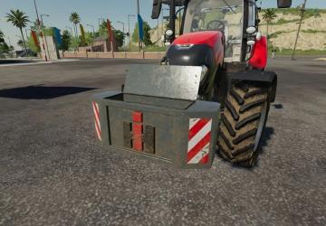 IHC Weight Selfmade version 1.0.0.0 for Farming Simulator 2019 (v1.7.x)