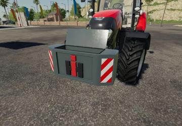 IHC Weight Selfmade version 1.0.0.0 for Farming Simulator 2019 (v1.7.x)