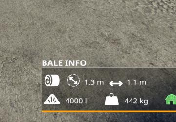 Info Display version 1.1.0.0 for Farming Simulator 2019