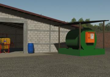Italian Fuel Tank version 1.0.0.0 for Farming Simulator 2019