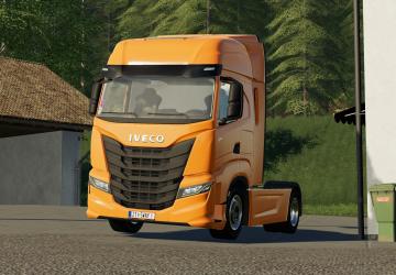 Iveco S-Way 2020 version 1.0 for Farming Simulator 2019 (v1.6.x)