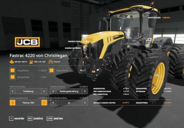 JCB Fastrac 600 with Additions version 1.0.0.2 for Farming Simulator 2019 (v1.3.x)