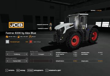 JCB Fastrac 8330 version 12.12.18 for Farming Simulator 2019 (v1.2.x)