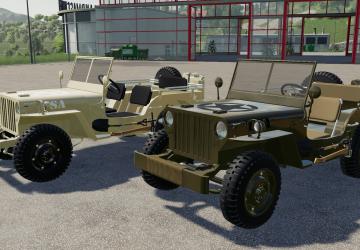 Jeep Willys version 1.0.0.0 for Farming Simulator 2019 (v1.7.x)