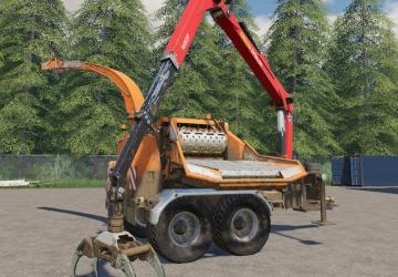 Jenz HEM 583 Z - with EpsCab version 1.0.0.0 for Farming Simulator 2019 (v1.3.х)
